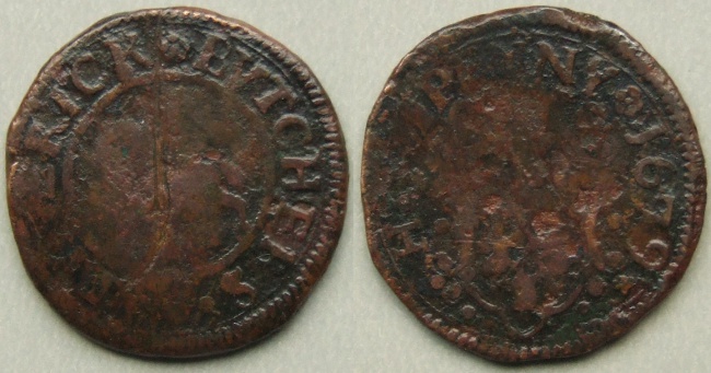 Limerick, Butcher's Guild 1679 halfpenny token